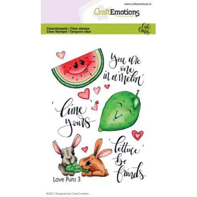 CraftEmotions Carla Creaties Clear Stamps - Lime Yours